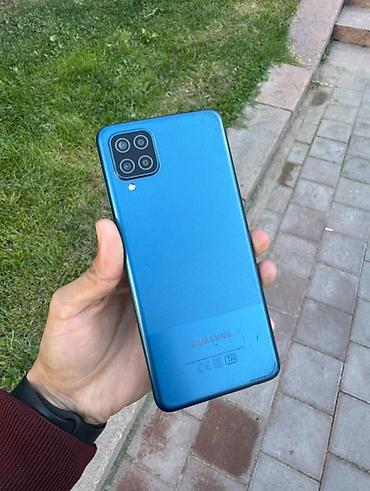 fold 3: Samsung Galaxy A12, Б/у, цвет - Синий, 2 SIM — 2