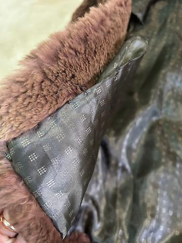 Шубы: Шуба, Короткая модель, Индия, С капюшоном, M — 6