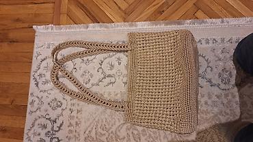 Çantalar: Əl işı toxunma çiyin çantası - Material: parıltılı, möhkəm — 7
