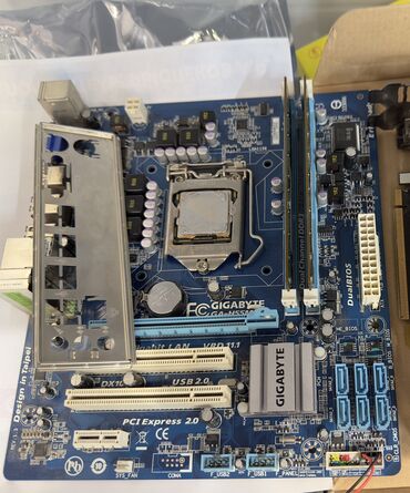 материнская плата lga 1155 ddr3: Материнская плата, Б/у, Gigabyte, LGA1156, Для ПК