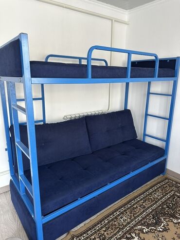 двухъярусные кровати для детского сада: Двухъярусная кровать, С выкатной системой