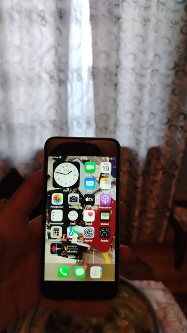 Apple iPhone: IPhone 6s, Gümüşü, Barmaq izi