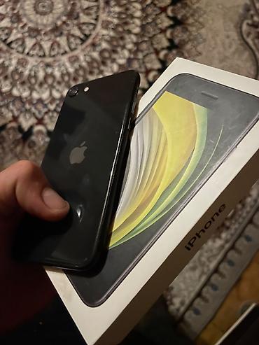 i̇phone se 2016: IPhone SE 2020, 64 GB, Jet Black, Barmaq izi — 2