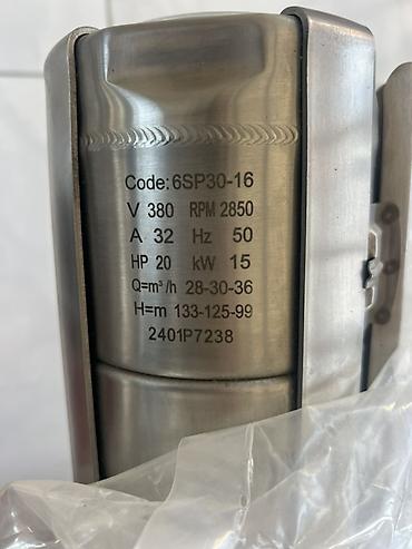 Nasoslar və hidroforlar: Nasos, Artezian quyusu üçün, quraşdırılma Sualtı — 1