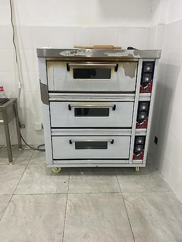 Professional sobalar: Peşəkar üçmərtəbəli elektrik sobası – çörəkxana, pizza, qənnadı və — 2