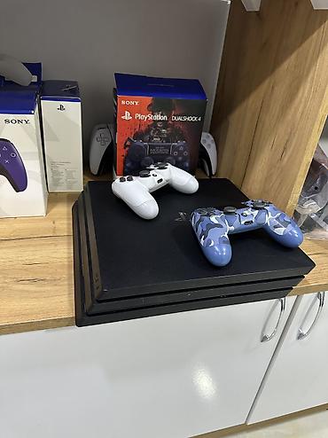 ps 5 pro 2 tb: Sony PlayStation 4 Pro oyun konsolu Ideal veziyyetdedir icinde 150+ — 2