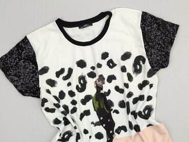 hm basic t shirty: Zara, T-shirt damski, rozmiar S