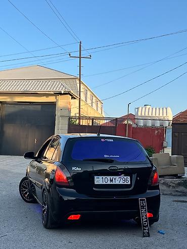 kia rio starter: Kia Rio hatchback, qara rəng, maşın ideal veziyyetdedi maşını — 7