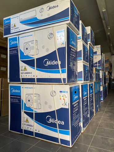 потолочные обогреватели: Кондиционер Midea Потолочный, Инверторный, Сон, Вентиляция, Осушение