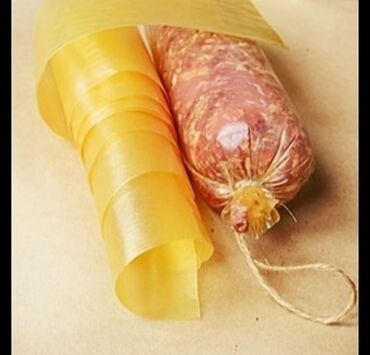 Restoran manqalları: Kolbasa üçün sintetik qida qabığı – rulon və çubuq şəklində Məhsulun — 1