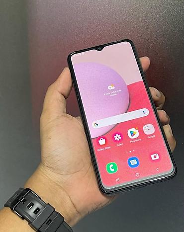 samsung işlənmiş: Samsung Galaxy A13, 32 GB, rəng - Boz, Barmaq izi, İki sim kartlı, Zəmanət — 1