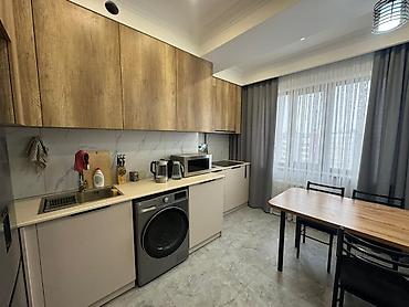 квартира с балконом: 1 комната, 32 м², Кок-Жар мкр Элитка, 9 этаж, Евроремонт — 2