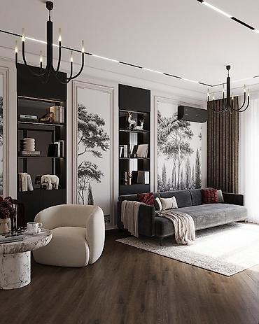 сдаю квартиру сокулук: 3 комнаты, 100 м², Мед Академия Элитка, 14 этаж, Дизайнерский ремонт — 5