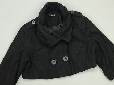 bluzki z wełny merynosa: Coat, Vila, M (EU 38), condition - Very good