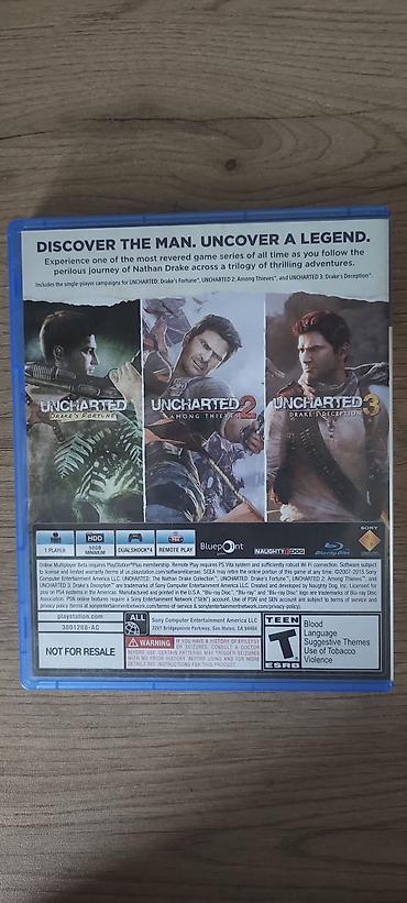 playstation irsad: Uncharted The Nathan Drake collection Kolleksiyaya Uncharted — 2