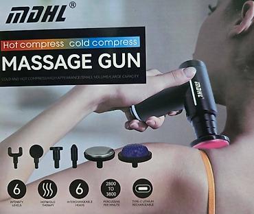 massage gun bld 720: Masajor, Vibro masajor, Bədən üçün, Yeni, Ünvandan götürmə — 2