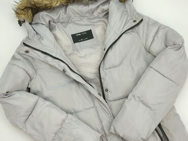 spódnice szara w kratkę: Women`s down jacket, SinSay, XS (EU 34)