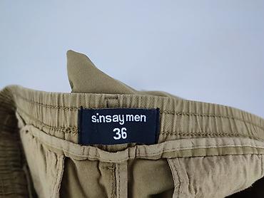 basic t shirt oversize: Sinsay, Chinosy dla mężczyzn, rozmiar XL — 4