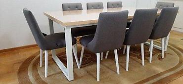 Stilski trpezarijski stolovi: TRPEZARIJSKI STO MODEL M60 | Kontakt telefon 06******** Viber — 8