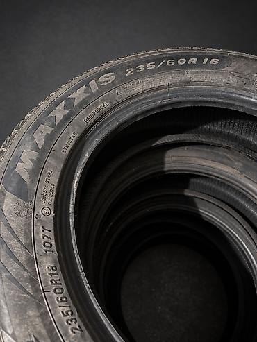 acura: Шины 235 / 60 / R 18, Зима, Б/у, Комплект, Легковые, Китай, Maxxis — 1