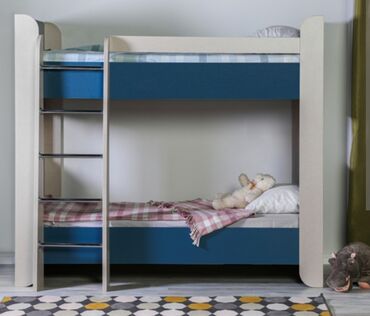 İkimərtəbəli uşaq çarpayıları: Oğlan və qız üçün, Yeni, Çarpayı, Matras ilə, Siyirməsiz, Laminat