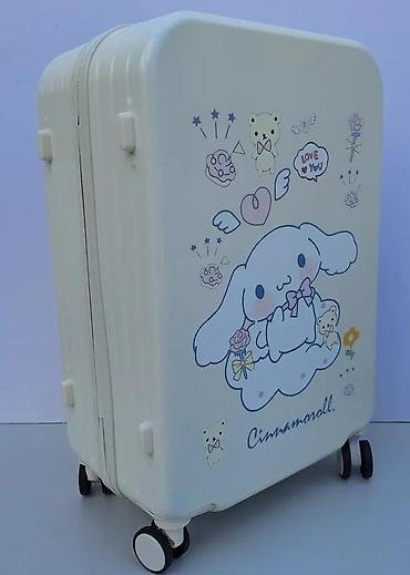 Putni koferi i torbe: Tvrdi kofer na točkiće – Cinnamoroll dizajn - Materijal: čvrsta — 9