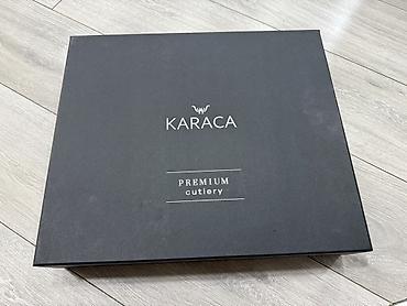 Qab-qacaq və mətbəx ləvazimatları: KARACA Premium Çatal-Bıçaq-Qaşıq Dəsti – 12 nəfərlik yeni qutuda 600 — 2