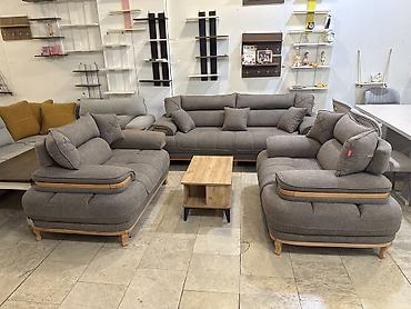 kreslo açılan: Yeni, Divan, 2 kreslo, Bazasız, Açılan — 1