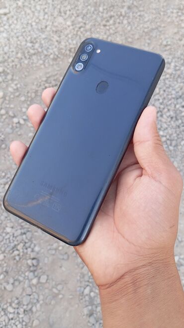 самсун телефон ош: Samsung Galaxy A11, Б/у, < 2 ГБ, цвет - Черный