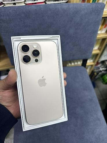 Apple iPhone: IPhone 15 Pro, Б/у, 256 ГБ, Natural Titanium, Коробка, В рассрочку, 94 % — 1