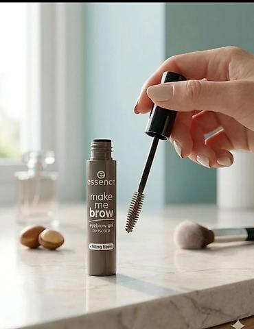 Essence Make Me Brow – gel maskara za obrve sa vlaknima - Tonirana