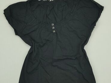 czarne t shirty zara: T-shirt, S (EU 36), condition - Good