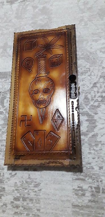 Nərdlər: Taxta oyma nərd dəsti - Material: tam ağacdan (qatı, cilalanmış), əl — 7