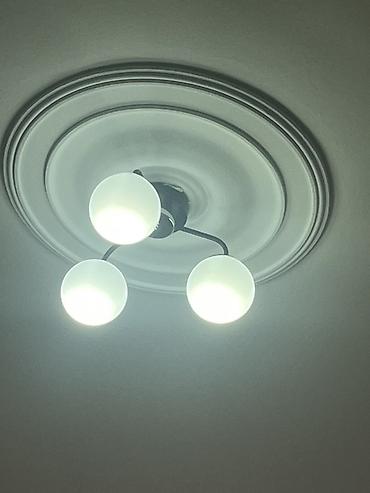 kar kuresi: Çılçıraq, 3 lampa, Metal — 1