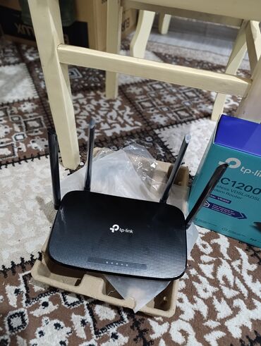 Modemlər və şəbəkə avadanlıqları: TP-Link Archer VR300 AC1200 Yeni məhsuldur. Sadəcə 10 gün istifadə