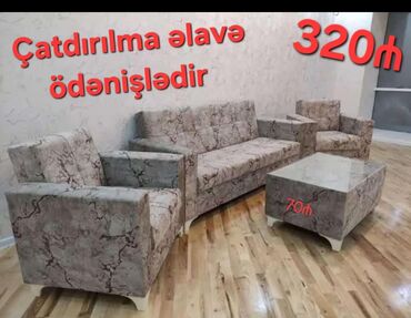 Divanlar: Yeni, Divan, 2 kreslo, Bazalı, Açılan