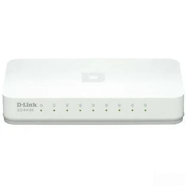 Modemi, ruteri i mrežni uređaji: D‑Link GO‑SW‑8E – 8‑portni ne‑managed Fast Ethernet svič Opis: - — 4