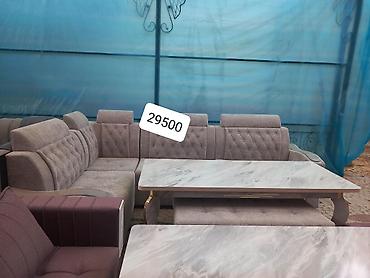 Кухонные мягкие уголки: Кухонный мягкий уголок, Дерево, цвет - Бежевый — 11