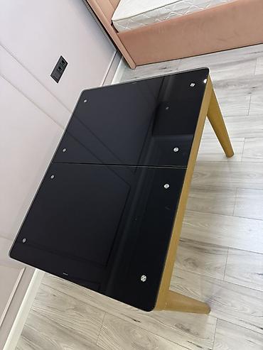 id store: Стол трансформер Для кухни, Раскладной стол, цвет - Черный — 3