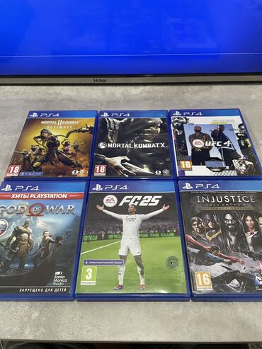 PS4 (Sony PlayStation 4): Продаю Диски на PS4/5 God Of War- 1200 Mortal Combat 11 ultimate- 2000