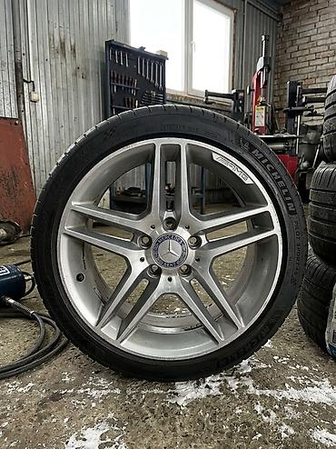 6 139: Оригинальные литые диски Mercedes-Benz AMG состояние без варок и — 1