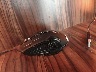 Masaüstü kompüterlər və komponentlər: Oyun üçün RGB işıqlı mouse, vəziyyəti əladır,simlidir ətraflı məlumat — 8