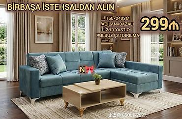 Divanlar: Künc divan, Yeni, Açılan, Bazalı, Parça, Şəhərdaxili pulsuz çatdırılma — 6