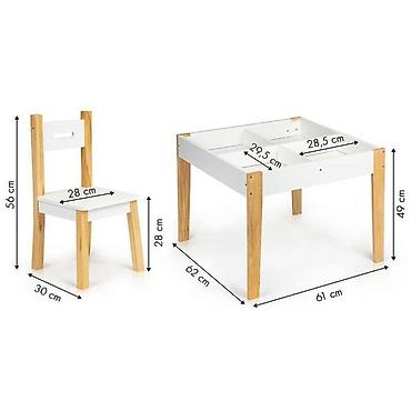 komode nis: ECO TOYS garnitura: sto + 2 dečije stolice Šifra proizvoda: OT143-250 — 5