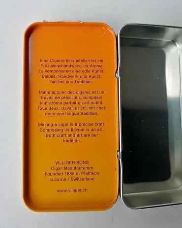 Upaljači i prateća oprema: VILLIGER Premium HONEY Aluminijumska Tabakera. Made in Swizerland — 10