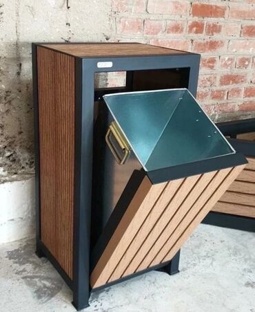 Tullantı qabları: Metal EN MMC olaraq istədiyiniz forma və ölçüde demir işlerinin — 23