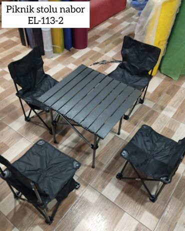 Hovuzlar: Piknik stol dəsti 4 stullu 100 Azn 6 stullu 140 Azn Diqqət çatdırılma
