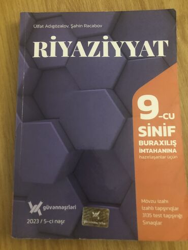 güven kimya: 9 cu sinif 2023 Güvən riyaziyyat