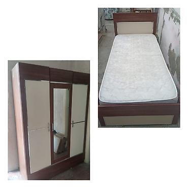 Çarpayılar: İşlənmiş, Təknəfərlik çarpayı, Bazalı, Matras ilə, Siyirməsiz — 4