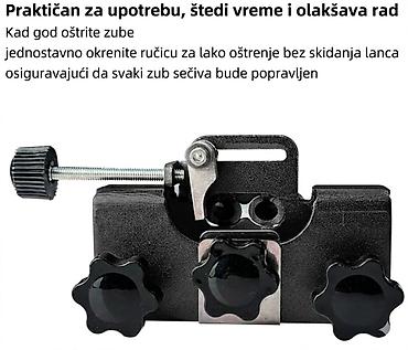 Ostali ručni alati: Nov ručni oštrač za lančane testere. U kompletu ima tri dijamantska — 6